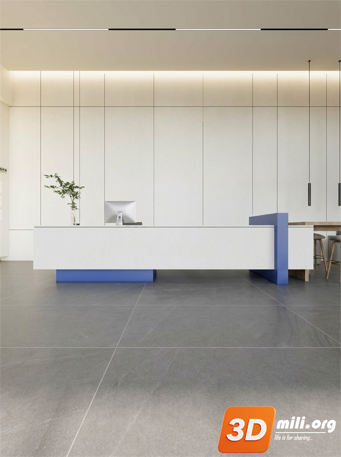 Lobby front desk Skp Files 